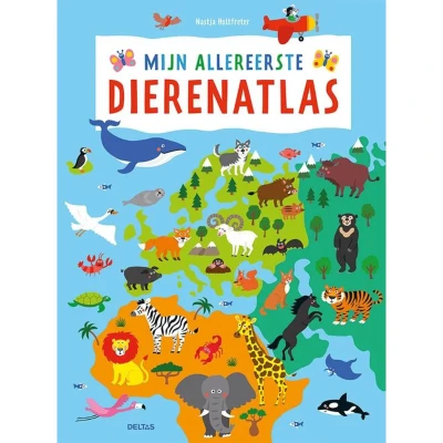 Afbeelding van Uitgeverij deltas mijn allereerste dierenatlas