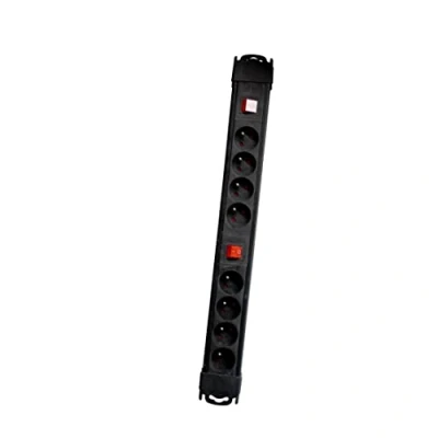 Afbeelding van Stopcontactenstrip 8 Tomas met Interruptor Chacon (1,5 m)