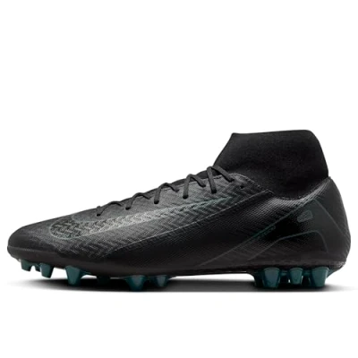 Afbeelding van Nike Performance ZM 10 Academy AG Voetbalschoenen met kunststof noppen, Maat: 39, Black/deep jungle Textiel/ synthetisch