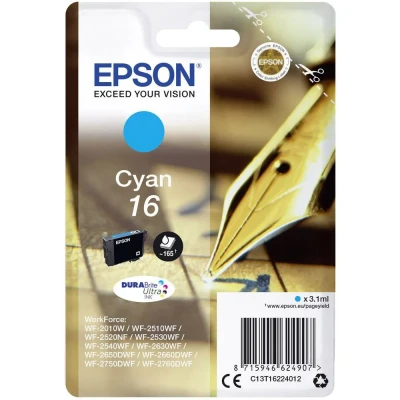Afbeelding van Epson 16 (C13T16224012) Inktcartridge Cyaan
