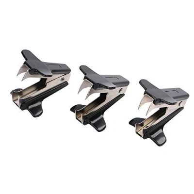 Afbeelding van Eagle Nietjes, extra groot, zwart, 3 stuks