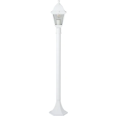 Afbeelding van Brillant Nissie buitenlamp 100cm wit 1x A60, E27, 60W, geschikt voor normale lampen (niet meegeleverd)