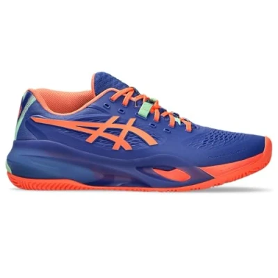 Afbeelding van ASICS Gel resolution X Padel Sneakers voor heren, Dark Kobalt Vivid Coral, 46.5 EU
