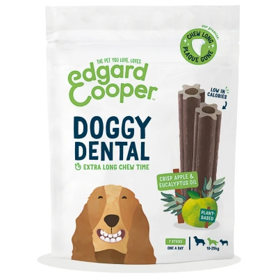 Afbeelding van Edgard&amp;Cooper Doggy Dental Appel Hondensnacks M