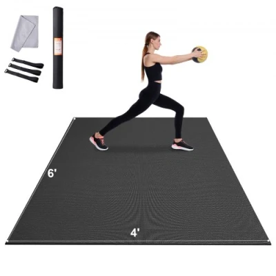 Image de VEVOR tapis de yoga antidérapant d&#039;entraînement 1830 x 1270 mm pilates