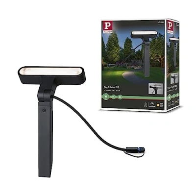 Afbeelding van Paulmann Spot ITO horizontal 94544 Verlichtingssysteem Plug&amp;Shine LED tuinspot 6 W Warmwit Antraciet