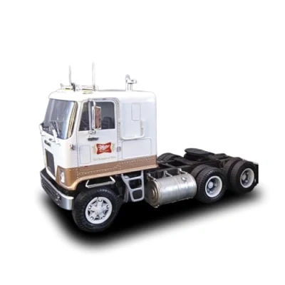 Afbeelding van 1:25 AMT 1230 Miller Beer GMC Astro 95 Semi Tractor Cab Truck Plastic Modelbouwpakket
