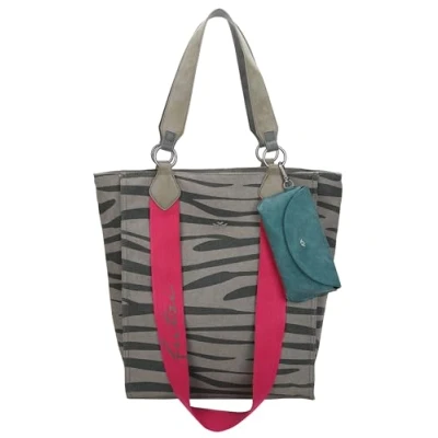 Afbeelding van Fritzi aus Preußen IZZY02 Canvas Shopper, Dames, Maat: One Size, Zebra wild