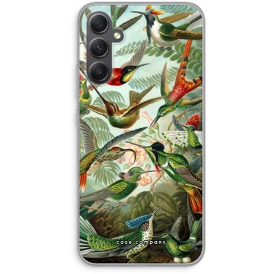Afbeelding van Case Company® hoesje geschikt voor Samsung Galaxy A34 Haeckel Trochilidae Soft Cover Telefoonhoesje Bescherming aan alle Kanten en Schermrand