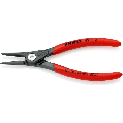 Afbeelding van Knipex 49 11 A1 borgveertang buitenr. recht 10 25 mm
