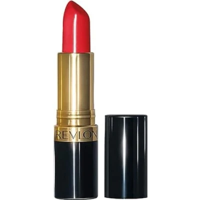 Image de Revlon Rouge à Lèvres Super Lustrous, Formule crème hydratante la couleur vibrante, enrichie en Vitamine E et Huile d&#039;Avocat, tons / Corail, Ravish Me red (654)