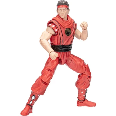 Afbeelding van Hasbro Power Rangers x Cobra Kai Lightning Collection Morphed Miguel Diaz Red Eagle Ranger 15 cm Actiefiguur Multicolours