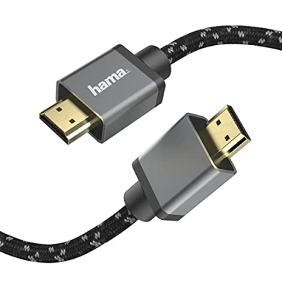 Image de Hama Câble Hdmi Ultra High speed 8k 3 M Gris (205240)