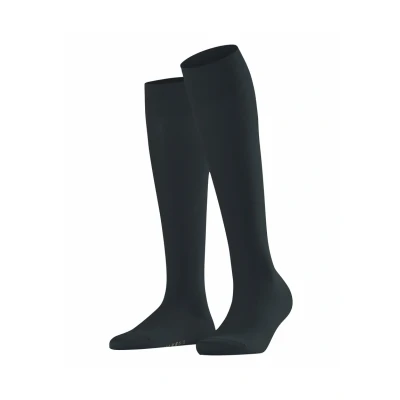 Afbeelding van Falke Kniekousen graphite, Dames, Maat: 35 38, Graphite
