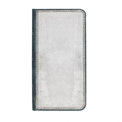Afbeelding van Silex notitieboek met harde kaft, wit, slank, gelinieerd, 176 p.
