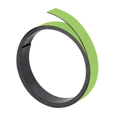 Afbeelding van FRANKEN magneetband, (L)1.000 x (D)20 (H)1 mm, lichtgroen