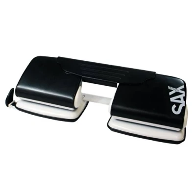 Image de Sax design doppellocher 300 1,5 mm pour 15 feuilles (noir) 0 19