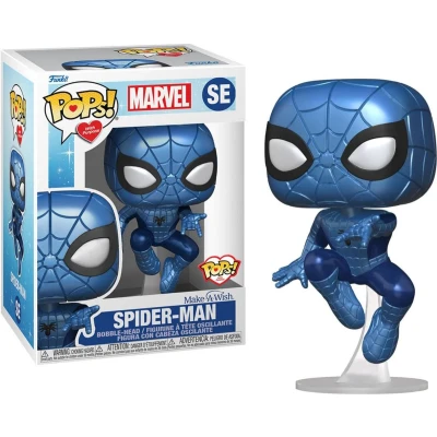 Afbeelding van Pop! Marvel: Make A Wish Spider Man Metallic Blue FUNKO