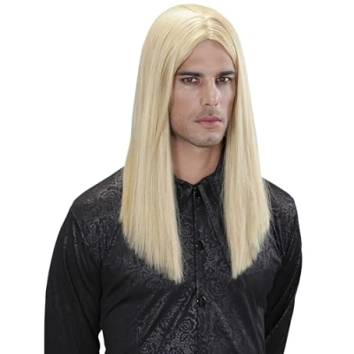 Afbeelding van Widmann Pruik Gothic Victor Blond Halloween Verkleedkleding