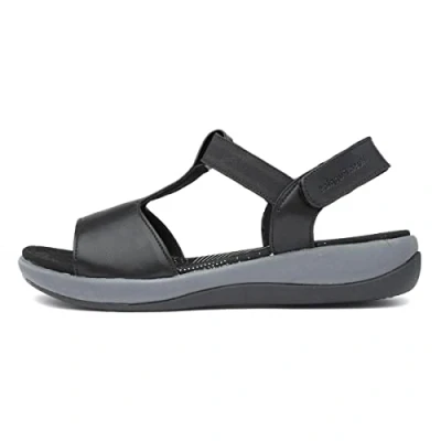 Afbeelding van Hush Puppies sylvie dames sandalen, zwart.