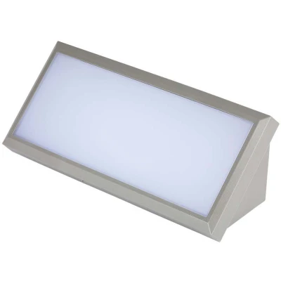 Afbeelding van V TAC VT 8055 N LED Wall Light Softlight IP65 Grey 20W 2050 Lumens 6400K