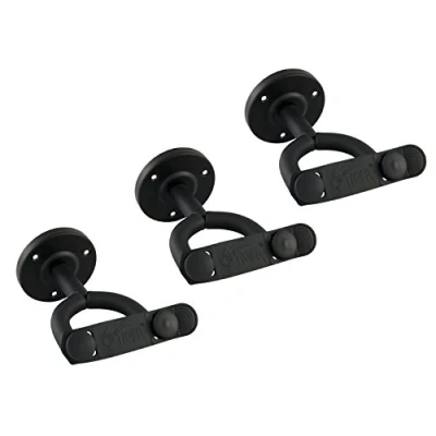 Image de Tiger gst42 3 bk lot de supports muraux pour guitare