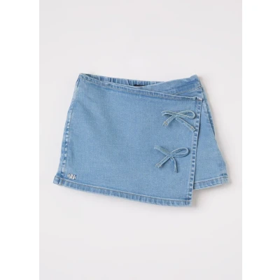 Afbeelding van Nik&amp;Nik zomer jeans skort meisjes blauw Blair