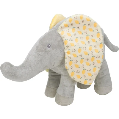 Afbeelding van Happy Horse Olifant Emmett knuffel 30 cm Grijs/Geel Baby