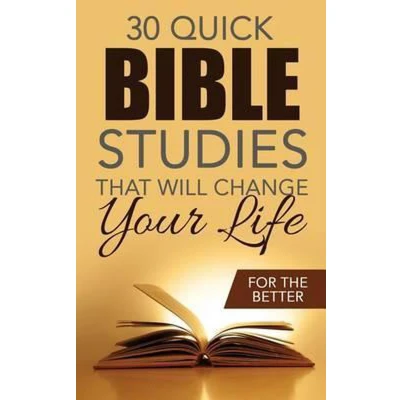 Afbeelding van The Bible Study Book Thirty Quick Studies That Will Change Your LIfe