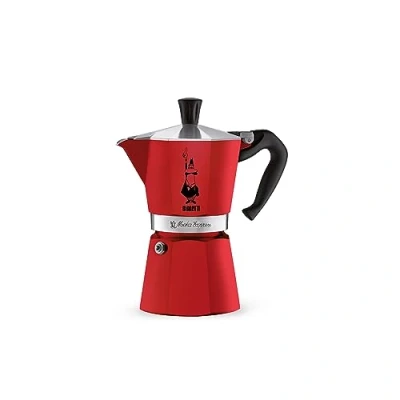 Image de Bialetti Moka Express Red 6 Cups