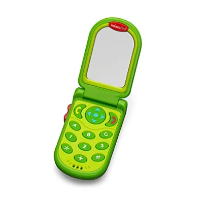 Image de Téléphone à clapet électronique Infantino Bleu