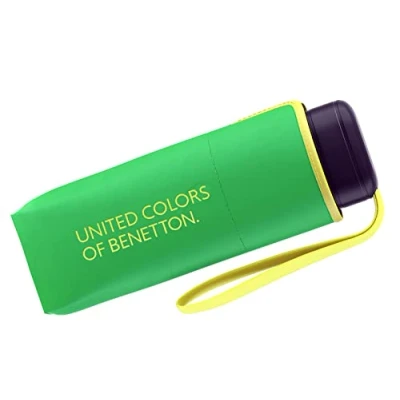 Afbeelding van happy rain, Opvouwbare paraplu voor dames, groen, 88 cm