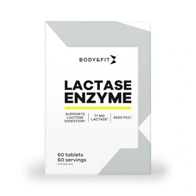 Afbeelding van Body &amp; Fit Lactase Enzym 60 tabletten