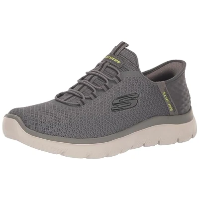 Afbeelding van Skechers 232457 Marineblauw, herensneakers, Houtskool