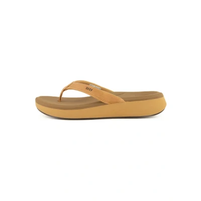 Afbeelding van Reef Cushion Cloud Teensandalen, Dames, Maat: 37.5, Natural Hoogwaardig imitatieleer