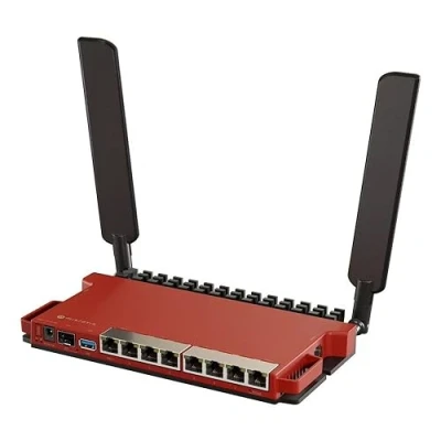 Image de MikroTik L009 Series L009UIGS 2HAXD IN Routeur commutateur 9 ports 1GbE, 2.5GbE 2,4 Ghz