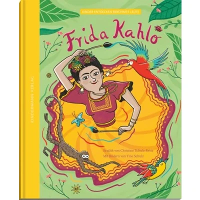 Afbeelding van Frida Kahlo die Farben einer starken Frau