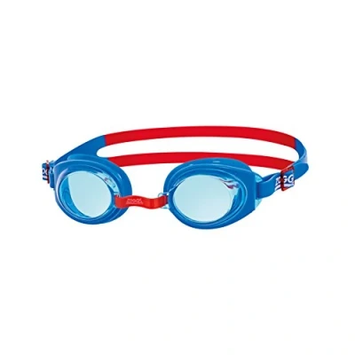 Afbeelding van Zoggs Kids Ripper Junior Zwembril, anti condens, uv bescherming, blauw/rood, 6 14 jaar