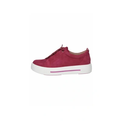 Afbeelding van Caprice Sneakers laag, Dames, Maat: 36, Pink suede Leer