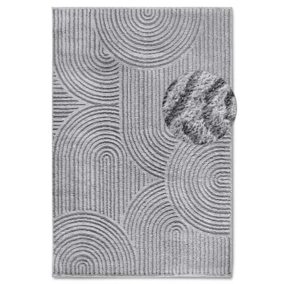Afbeelding van Vloerkleed Chappe Licht 80x120cm Grijs 123vloerkleed.nl is de online webshop voor vloerkleden en woonaccessoires.