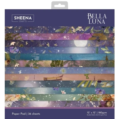 Afbeelding van Sheena Douglass Bella Luna Paperpad 30x30 cm