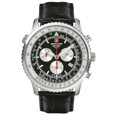 Afbeelding van Swiss Alpine Military 7078.9 Analoog horloge voor heren, kwarts, leer