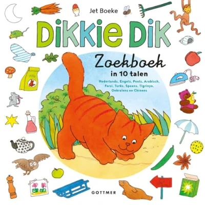 Afbeelding van Dikkie Dik Zoekboek in 10 talen