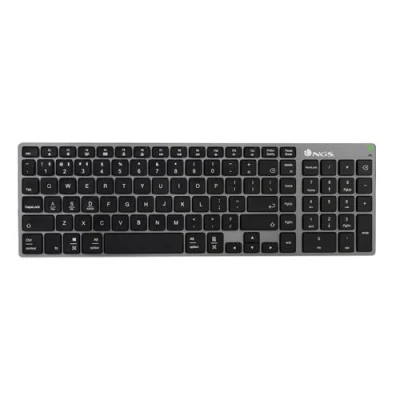 Image de Clavier NGS Fortune BT Sans Fil Bluetooth QWERTY ES Noir