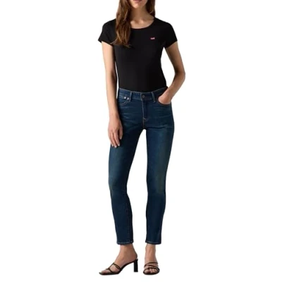 Image de Levi&#039;s Femme Jeans Slim 712 Fit, Miles Apart, 33W / 30L
