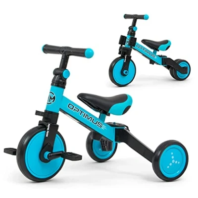 Afbeelding van Optimus Blue 3 in 1 kinderdriewieler Milly Mally
