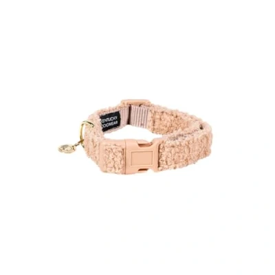 Afbeelding van Kentucky Halsband Teddy Fleece Beige 28 40cm