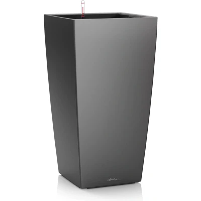 Afbeelding van Lechuza Cubico premium 22 Antraciet metallic