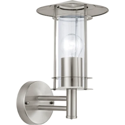 Afbeelding van Eglo Wandlamp Lisio Buitenverlichting Rvs