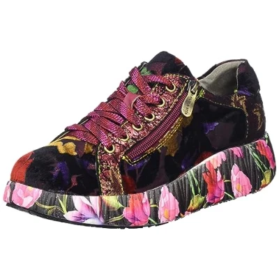 Afbeelding van Laura Vita Nikito 04 Sneakers voor dames, Granaat